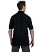 Men's 7 oz Hanes STEDMAN Cotton Pique Polo, Black, Medium