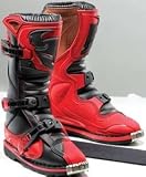 Thor Youth Quadrant Motocross Boots 2007-2008 Red/Black 2