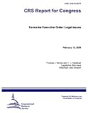 Earmarks Executive Order: Legal Issues