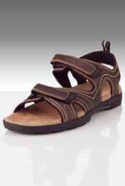 Blue Harbour Double Strap Riptape Sandals