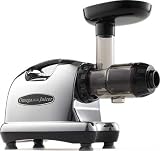 Omega J8006 Nutrition Center Juicer - Black and Chrome