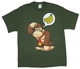 Bananas On The Mind Donkey Kong Nintendo Thought Bubble T-shirt
