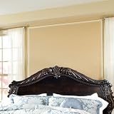 Trevesio Panel Bed Headboard in Maple Size: King
