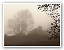 Parish Hill Barn by Christine Triebert 24"x18" Art Print Poster