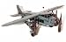Diecast 1928 Ford 5-AT Tri-Motor Plane - 1:40 Scale