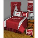 Bundle-74 Detroit Red Wings Comforter - Full/Queen