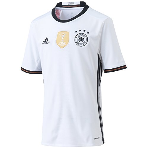 adidas Kinder Trikot DFB Heim, White/Black, 140, 558139460