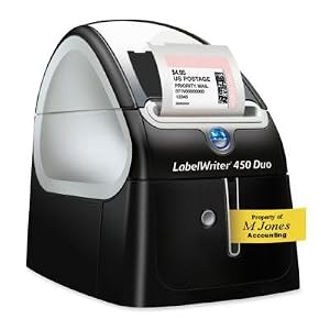DYMO LabelWriter 450 DUO PC/Mac-Connected Label Printer and Software $99.99