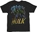 Search : Junk Food The Incredible Hulk Crash Vintage Black Mens T-shirt Tee
