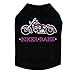 Biker Babe - Pink Motorcycle - Dog Shirt