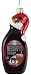 Hershey's Chocolate Syrup Bottle Glass Christmas Ornament