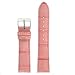 Watch Band Pink Genuine Leather Crocodile Grain 24 millimeter Tech Swiss