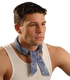 MIRACOOL COOLING BANDANA - BLUE DENIM - 12 PIECE PACK