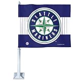 MLB Seattle Mariners Car Flag