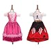 Girls reversible fancy dress - pretty princess - pirate dress - Age 3 - 5