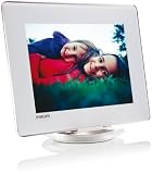Philips SPH8208/05 8 Inch Digital PhotoFrame with Battery - White