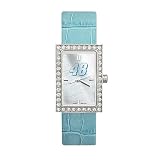 Jimmie Johnson Ladies NASCAR "Starlette" Watch by Logo Art (Leather Band)