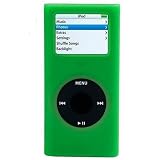 TeckNet MT-001 Silicone Case Carabiner Case With Neck Strap for Applye iPod nano - Case ( for digital player ) - Green