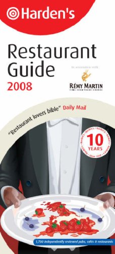City Travel Guides Discounted  Books : Harden's Restaurant Guide 2008