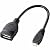 ELECOM Micro-USB(Aメス-MicroA)アダプタ 延長 0.15m ブラック MPA-EMA015BK