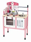 Janod 4506533 - Maxi Küche (mit Accessoires), rosa
