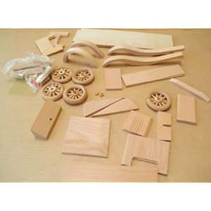 VINTAGE WOODEN HAND CARVED ANTIQUE CARS OF BY PRIMITIVEWHITEHOUSE