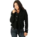 New Womens Jacket Designer Black Coat