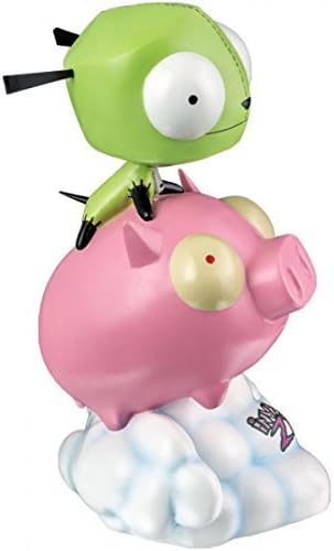 Invader Zim Gir on Pig 9-Inch Statue by IKON Collectibles