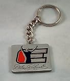 Dale Earnhardt Legacy Foundation NASCAR Logo Pewter Keychain