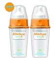 MilkBank BPA Free Vented Feeding Bottles 8 oz - Set of 2