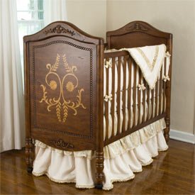 Old World Crib by Green Frog Art