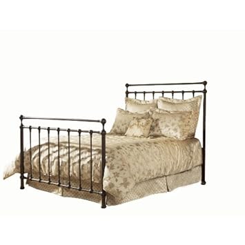 Fashion Bed Group Langley Queen Size Bed in Copper Penny Finish