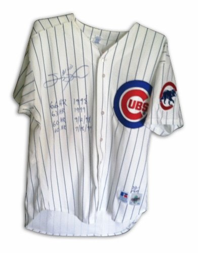 Sammy Sosa Signed Chicago Cubs Jersey - 63 HR 1999