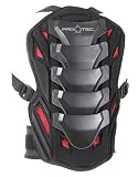 Picture of Protec IPS Back Pad Body Protection - Black/Red