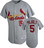 Albert Pujols St. Louis Cardinals Road Grey Authentic MLB Jersey