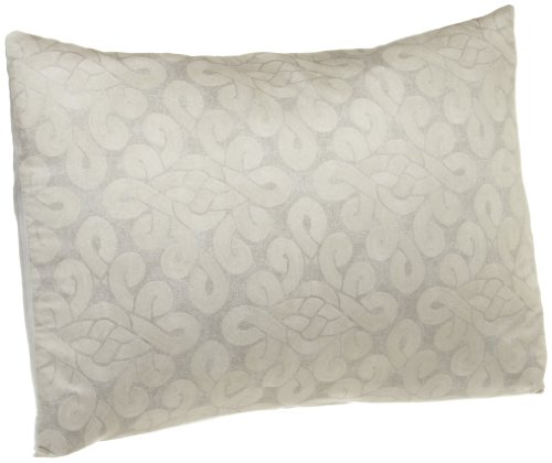 Vera Wang Love Knots Sham, Platinum, King