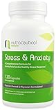 Stress & Anxiety Relief - 100% Natural Formula (120 Capsules) Created by Medical Doctors for Anxiety, Stress, Panic Attack, and Depression Relief