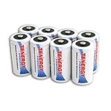 Buy 8 pcs of Tenergy Premium C Size 5000mAh High Capacity High Rate NiMH Rechargeable...