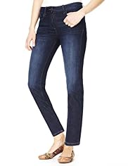 Petite Authentic Slim Leg Denim Jeans