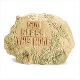GOD BLESS THIS HOME GARDEN STONE B36-152