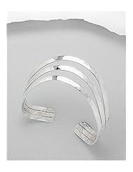 Cuff Bracelet In 92.5 Sterling Silver