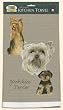 David Kiphuth Dog Breed Kitchen Towel--Yorkie Yorkshire Terrier