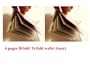 2 PCS Plastic Inserts for Trifold or Bifold Wallets New
