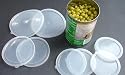 8 Piece Large Medium small Plastic Can Cover Also For Pet Cat Dog Food (Save Food Fresh, Tight Seal)