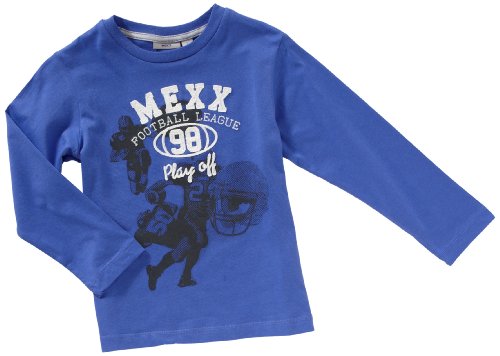 MEXX Jungen Langarmshirt K1RE9299, Gr. 110/116, Blau (438) Preisvergleich