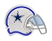 Dallas Cowboys Neon Sign Helmet