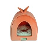 Armarkat Cat Bed C10HCS MB, Orange and Ivory