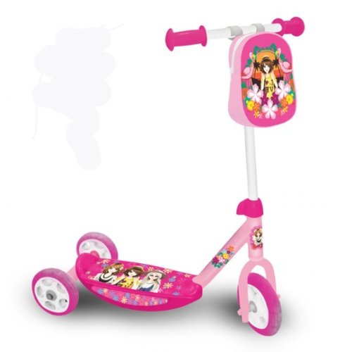 Kinderroller für Mädchen 63cm Roller für Kinder mit Tasche Kinder-Scooter