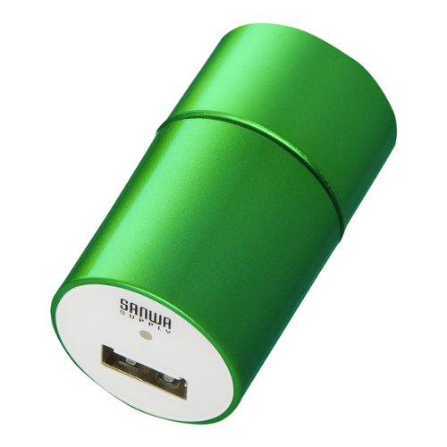 SANWA SUPPLY ACA-IP12G2 USB-ACアダプタ グリーン