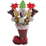 santa's boot lollipop bouquet